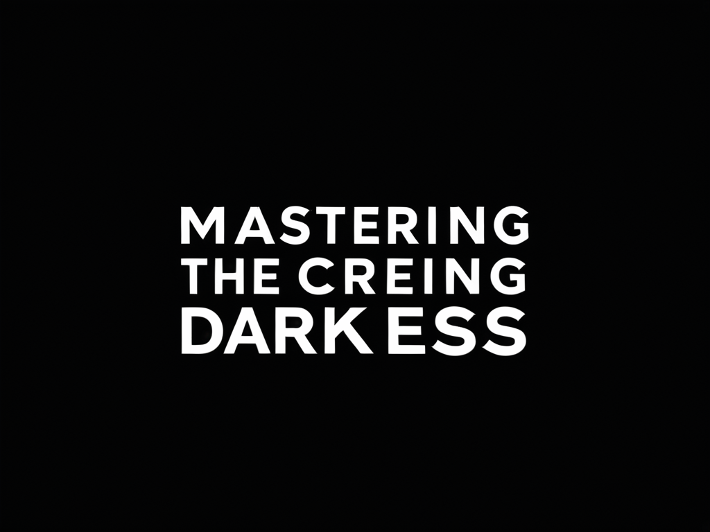 Featured image for blog post: Mastering the Darkness: A Guide to Creating Compelling Da...